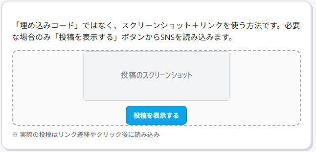 代替表示